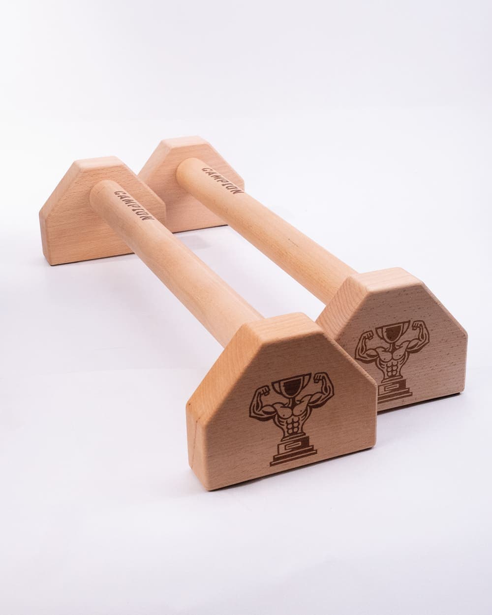 Long Wooden Parallettes